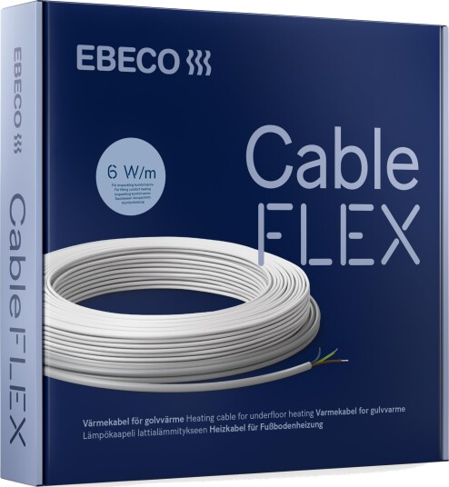 Ebeco Gulvvarmekabel Cableflex 6 8961149