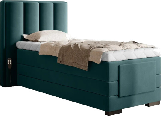 Banti Justerbar Kontinentalseng 90x200 cm Turkis