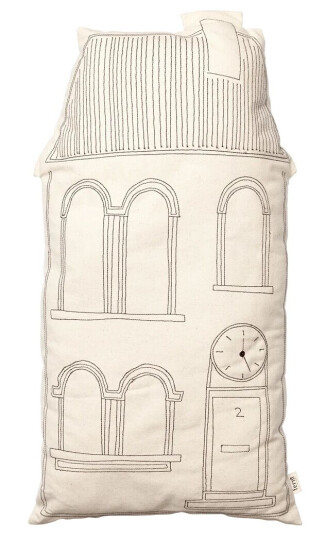ferm LIVING Adobe pute 37 x 64 cm Tall clock
