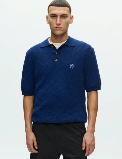 WOOD WOOD Wwlamin Polo 25373 Navy S WOOD WOOD Wwlamin Polo 25373 Navy S
