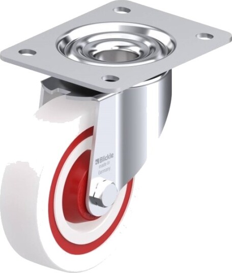 Blickle 657387 Lk-Pow 125Kf-3 Hjul, Hjuldiameter 125 Mm, Bæreevne (Maks.) 220 Kg, 1 Stk. Blickle 657387 Lk-Pow 125Kf-3 Hjul, Hjuldiameter 125 Mm, Bæreevne (Maks.) 220 Kg, 1 Stk.