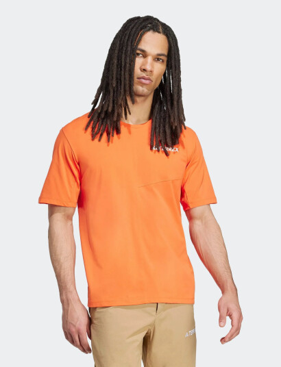 adidas Terrex Mt Tee - Orange - XS adidas Terrex Mt Tee - Orange - XS