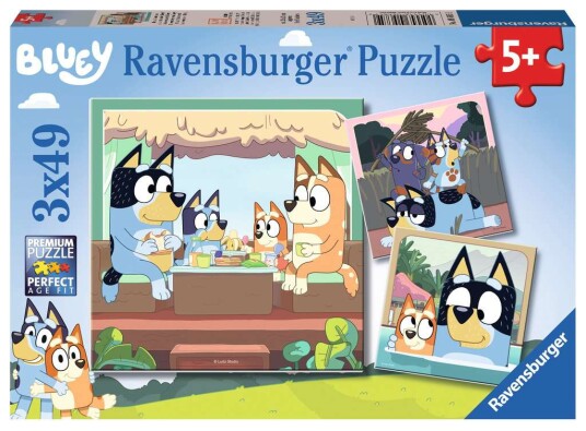 Ravensburger Bluey 3x49p