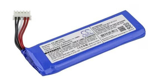 JBL Flip 4 batteri (3000 mAh 3.7 V, Blå)