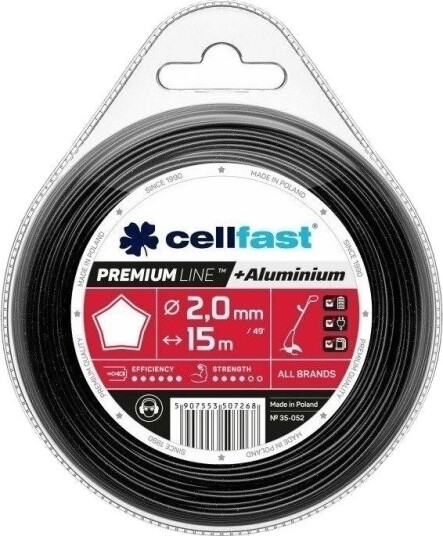 Trimmertråd Cellfast Premium Stjerneformet til Gresstrimmer 2,7 mm x 15 m