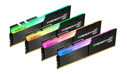 G.Skill Trident Z RGB DDR4-2666 C19 QC - 128GB (4713294224774)