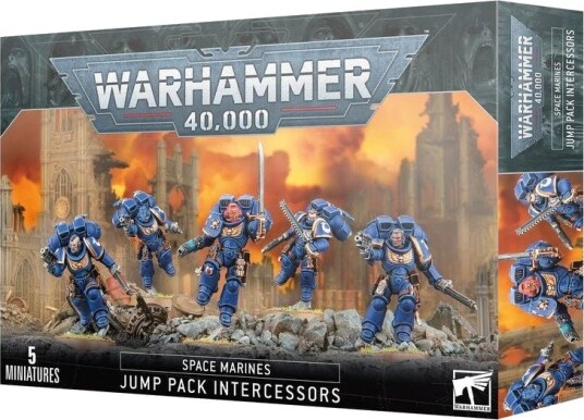 Games Warhammer 40K Space Marines Jump Pack Intercessor Games Warhammer 40K Space Marines Jump Pack Intercessor