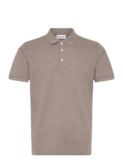 Enkel Studio Polo Shirt Brown M