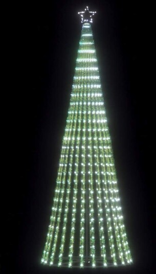  LED Juletre 475 LEDs Kald Hvit 247 cm