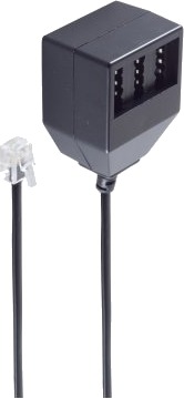 Shiverpeaks Bs71018-1 0,2 M Rj-11 3 X Tae F,F,N Sort Hankjønn Hunkjønn