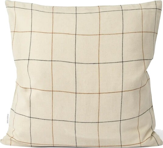 STUDIO FEDER Sienna Cushion   Cot/Lin   Cream   50X 50CM