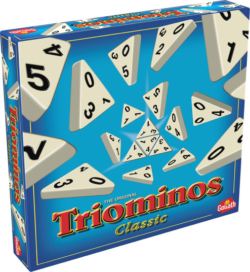 Triominos Classic Barnespill - Reiseversjon for 6 År og Oppover Triominos Classic Barnespill - Reiseversjon for 6 År og Oppover