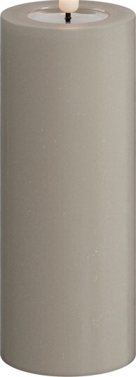 DeluxeHomeart LED søylelys 5x12,5 cm Beige
