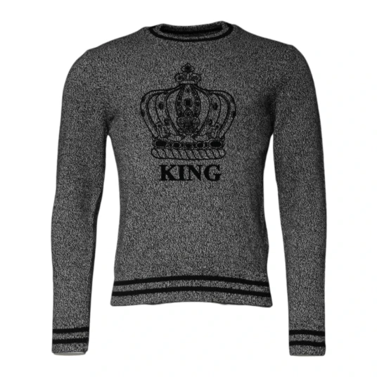 Dolce & Gabbana Herre Strikkevarer Grå S,