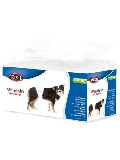 Trixie Diapers for male dogs SM: 3046 cm 12 pcs.