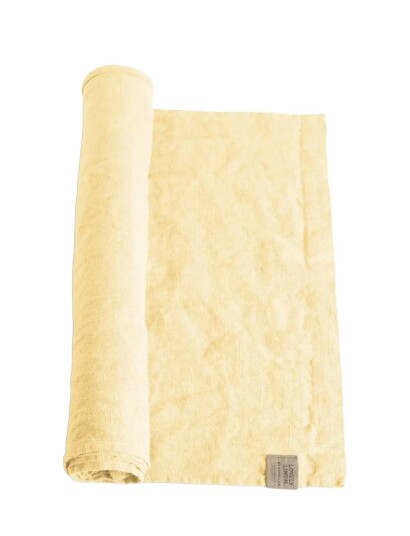 Lovely Linen Lovely Table Runner Yellow 47X150