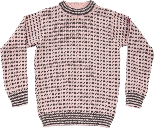Devold Unisex Original Islender Wool Sweater Chalk Pink/Anthracite L