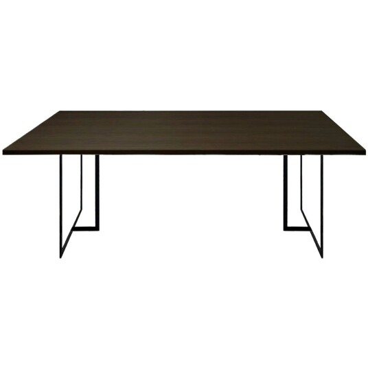 Englesson Square Spisebord 200x100x75 Black Oak
