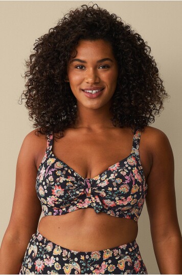 Ellos Plus Collection Shirley Bikini BH med bøyler Svart