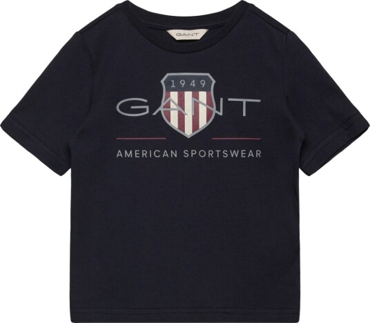 Gant Kids Archive Shield Ss T Shirt   Black   110
