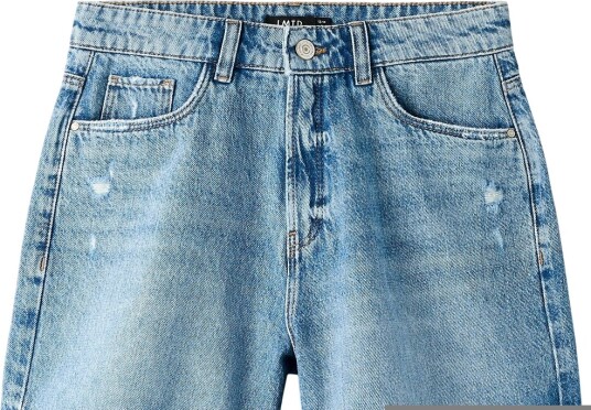 LMTD Nlfbirm Dnm Nw Mom Lc Shorts Noos Blue 158 LMTD Nlfbirm Dnm Nw Mom Lc Shorts Noos Blue 158