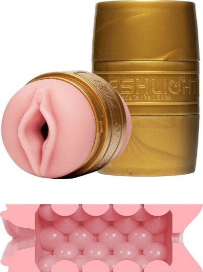 Fleshlight Quickshot Stamina Training Unit Vagina og Anus - Lyserosa Fleshlight Quickshot Stamina Training Unit Vagina og Anus - Lyserosa