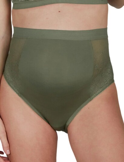 Cache Coeur Maternity Brief Dahlia Khaki green S Cache Coeur Maternity Brief Dahlia Khaki green S