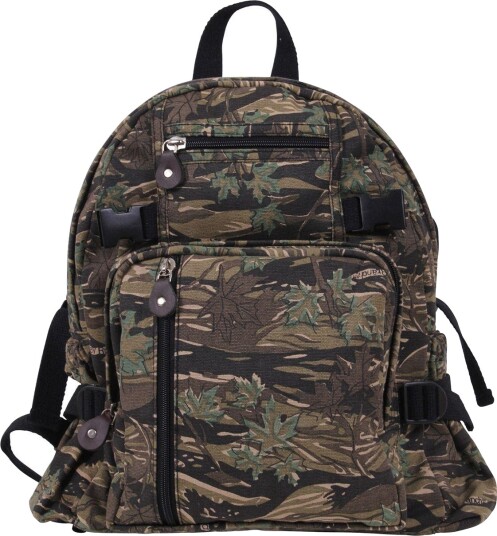 Rothco Vintage Canvas Mini ryggsekk 23L Brun Rothco Vintage Canvas Mini ryggsekk 23L Brun