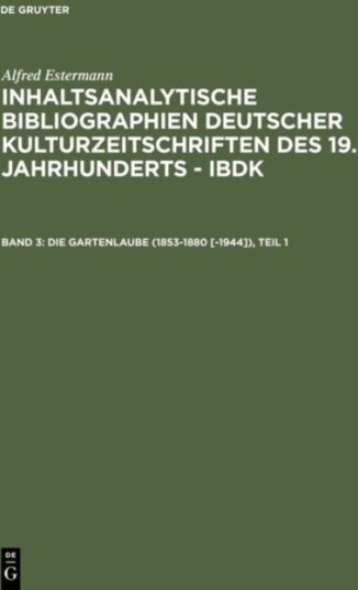Die Gartenlaube 1853 1880 [ 1944]