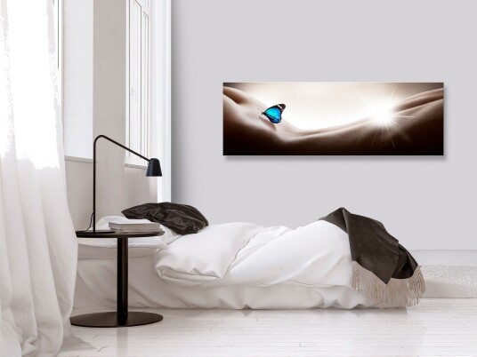 Tavla Woman and Butterfly 1 Part Narrow 135x45