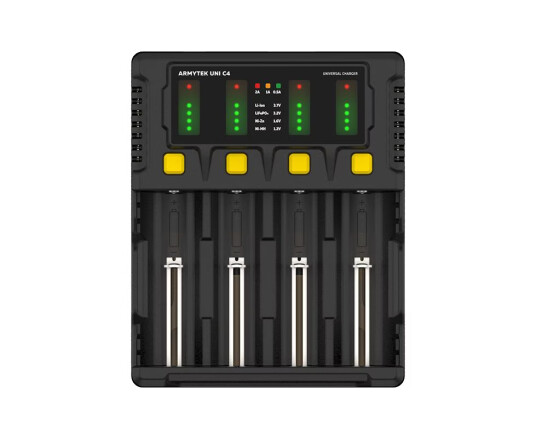 ArmyTek Batteriladdare Uni C4