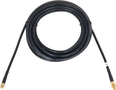 Deltaco 5m RP-SMA Antennekabel Gull, Skjermet, 50 Ohm Deltaco 5m RP-SMA Antennekabel Gull, Skjermet, 50 Ohm