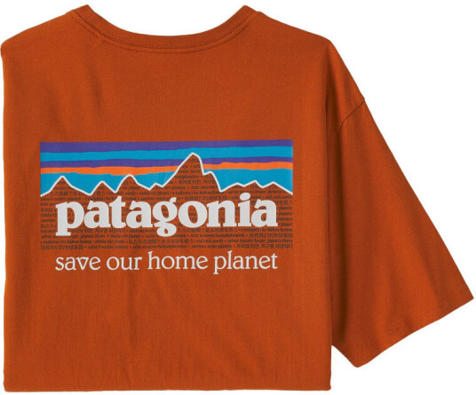 Patagonia P-6 Mission Organic T-Shirt Herre Sandhill Rust L
