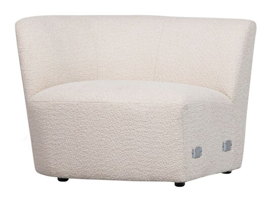 EE - De Eekhoorn Coco Modul m. arm, Venstre, Bouclé Cream Unoliving