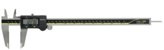 Mitutoyo Absolute Aos Digimatic Skjutmått 500-168-30 0-12in, 0,0005in Hårdmetallbel. Skänklar, Flat Sticka, Friktionsrulle, Datautgång Mitutoyo Absolute Aos Digimatic Skjutmått 500-168-30 0-12in, 0,0005in Hårdmetallbel. Skänklar, Flat Sticka, Friktionsrulle, Datautgång