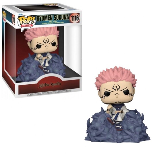 Funko Sukuna Deluxe Pop! Figur fra Jujutsu Kaisen - 9 cm Plast Samlefigur