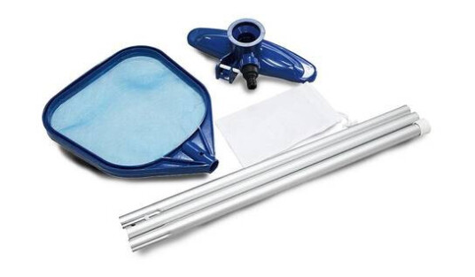 Vedlikeholdssett For Basseng - Avenli Clean Plus - 205cm