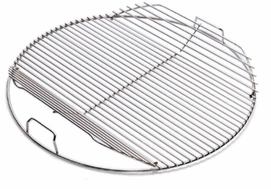 Weber Grillrist Med Hengslede Sider - Passer Kullgriller På 57 Cm Weber Grillrist Med Hengslede Sider - Passer Kullgriller På 57 Cm