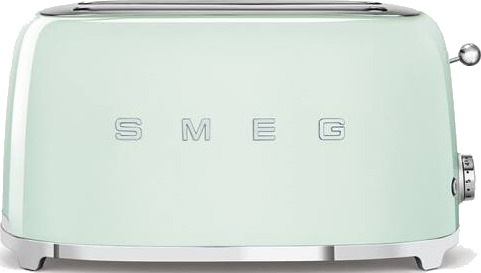 Smeg 50's Style Brødrister 4 Skiver Pastellgrønn TSF02PGEU Smeg 50's Style Brødrister 4 Skiver Pastellgrønn TSF02PGEU
