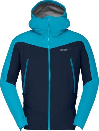Norrøna Men's Falketind Gore-Tex Jacket Blå S Man