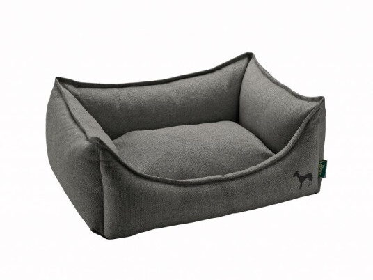 Hunter Livingstone Grå Hundeseng 80x60cm med Kanter