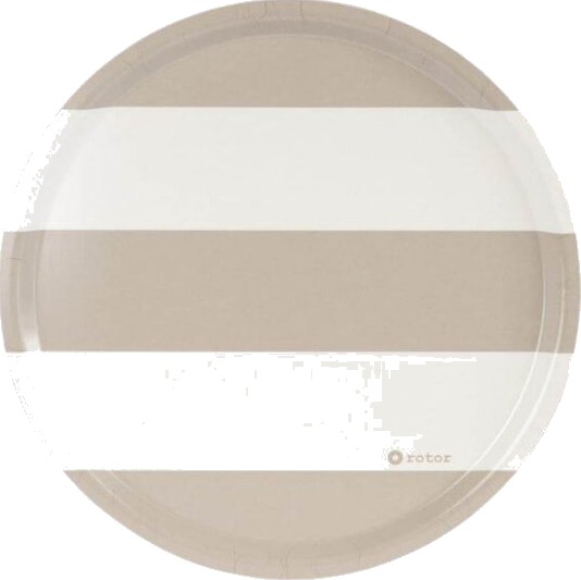 Rotor Design Stripes serveringsbrett 38x38 cm beige/hvit Rotor Design Stripes serveringsbrett 38x38 cm beige/hvit