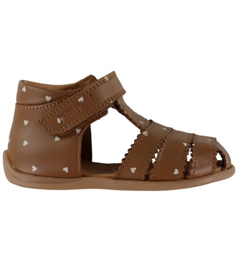 Pom Pom Pmpi Starter Scallop Sandal Brown 23