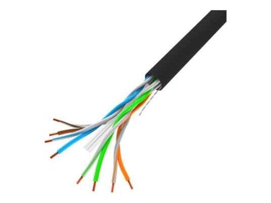Lanberg Samlet Kabel 305 M 5.6 Mm Utp Solid Svart