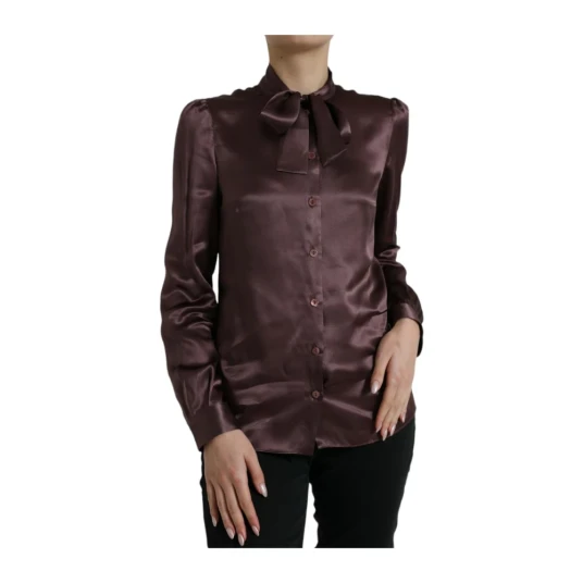 Dolce & Gabbana Dame Bluser & Skjorter Brun S,