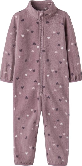 Name It Nmnspektra Fleece Suit Aop Fo Pink 80