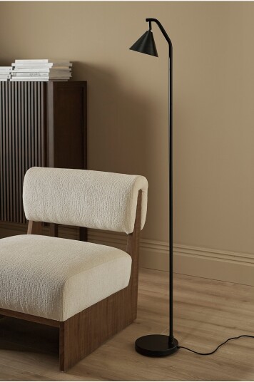 Ellos Home Gulvlampe Andy Svart