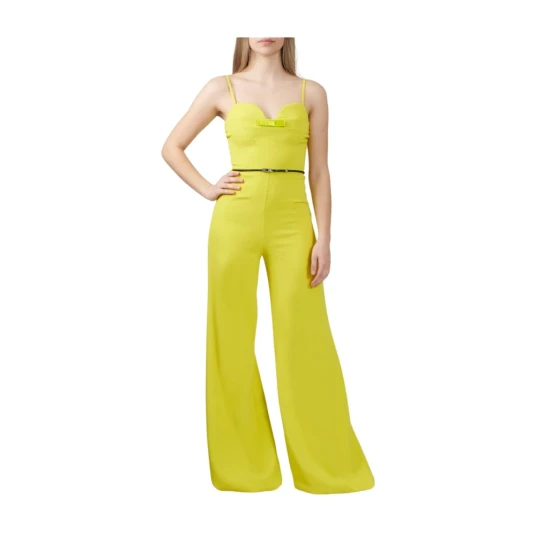 Elisabetta Franchi Dame Jumpsuits & Playsuits Gul M Elisabetta Franchi Dame Jumpsuits & Playsuits Gul M
