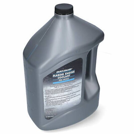 Quicksilver Ferdigblandet Blå Glykol Marine Engine Coolant 4L Quicksilver Ferdigblandet Blå Glykol Marine Engine Coolant 4L
