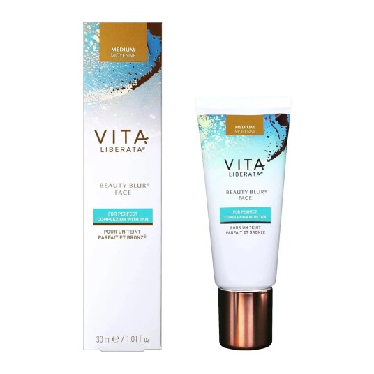 Vita Liberata Beauty Blur Face With Tan Medium 30ml